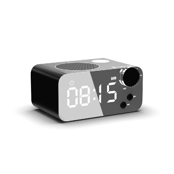 Musky DY39 5W Φορητό Ηχείο Bluetooth με Ξυπνητήρι και Ραδιόφωνο